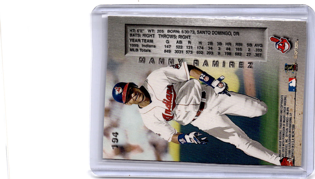 2000 Metal #194 Manny Ramirez