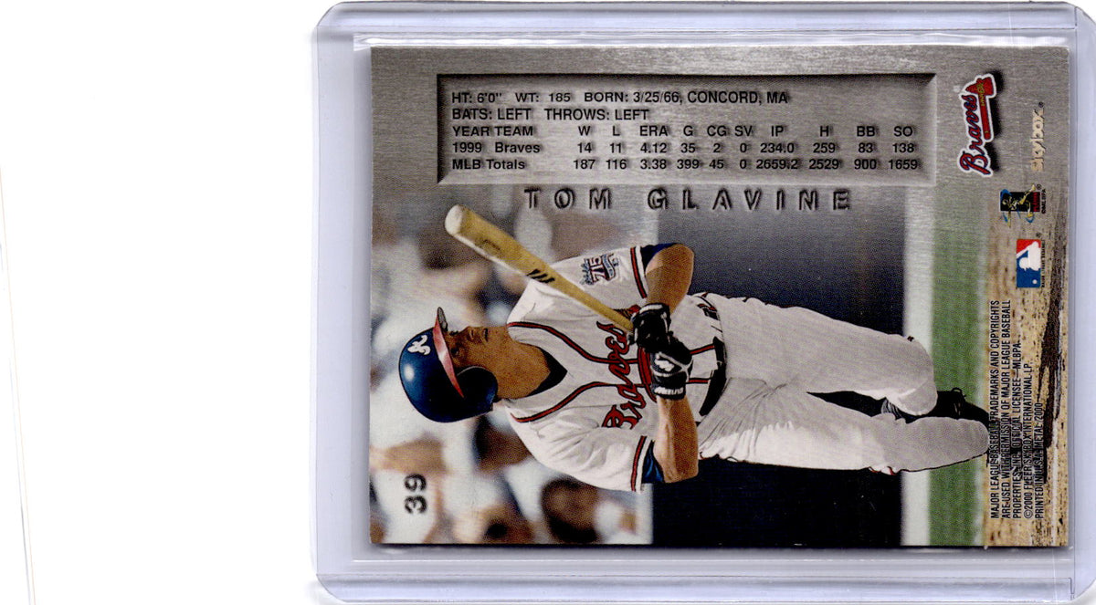 2000 Metal #39 Tom Glavine