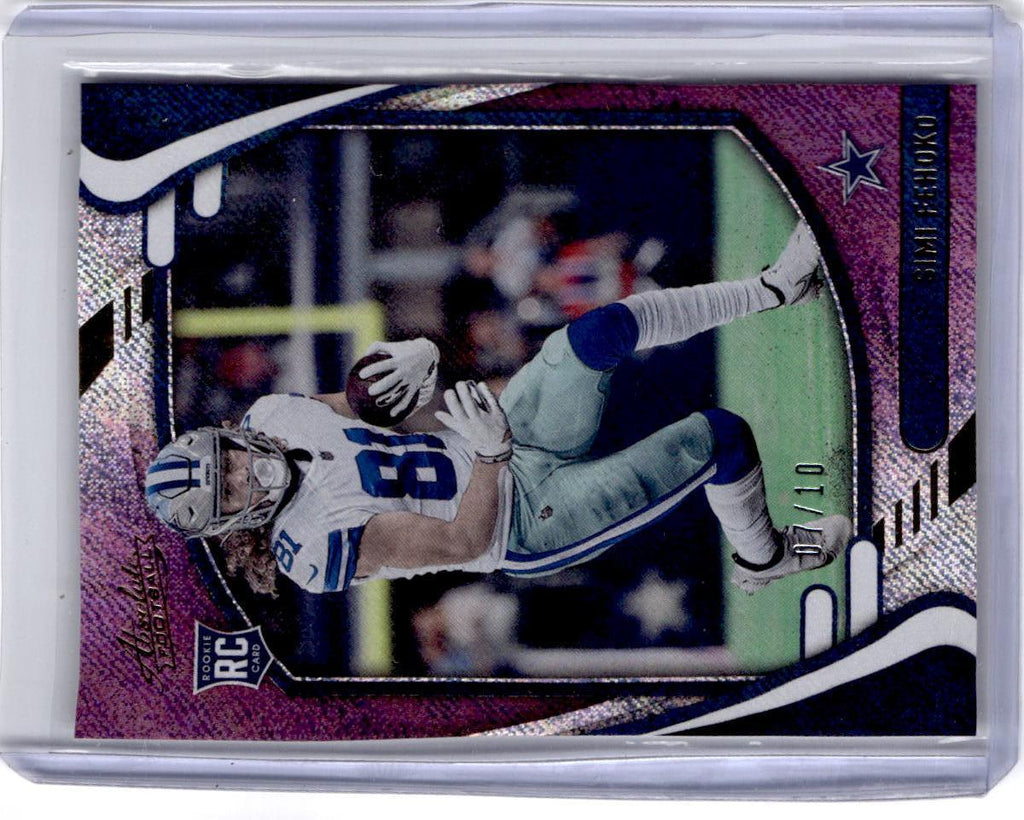 2021 Panini Absolute #141 Simi Fehoko Purple Rain #/10