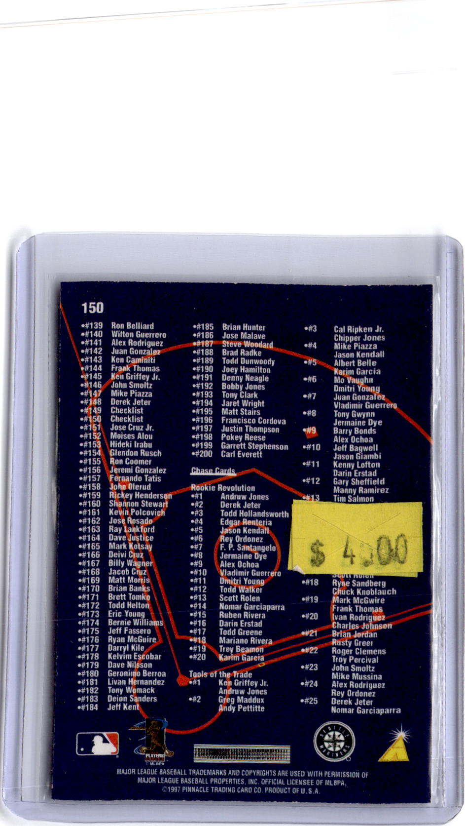 1997 Select #150 Ken Griffey Jr. Select Company