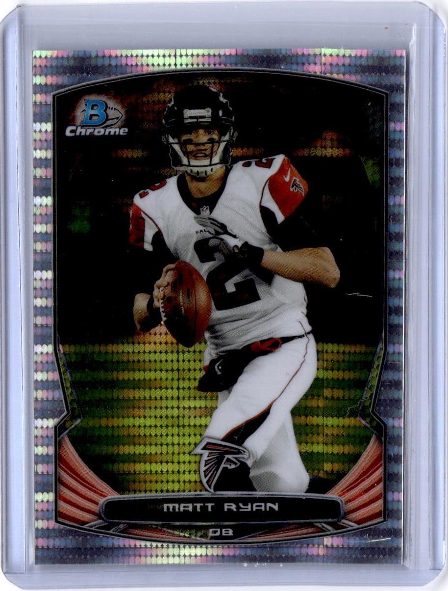 2014 Bowman Chrome #33 Matt Ryan Pulsar Refractor #/271