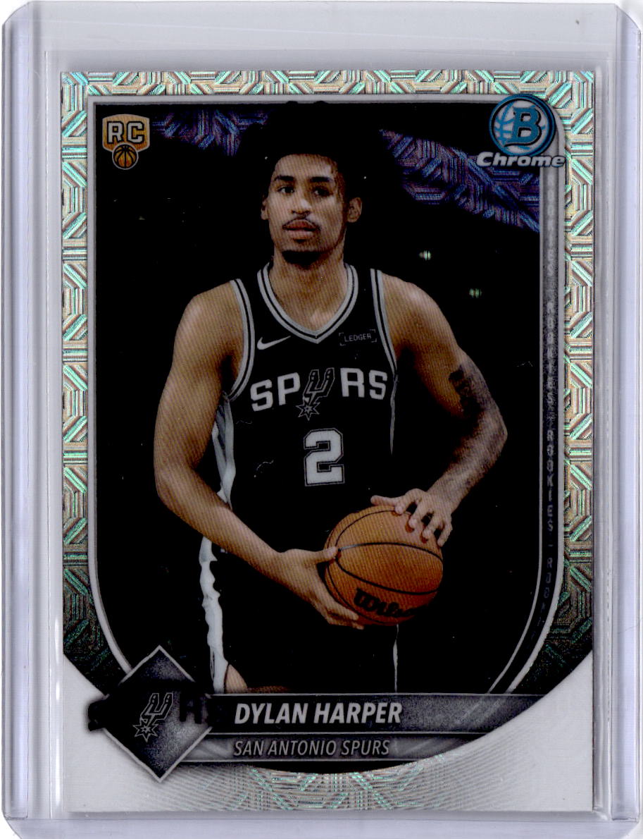 2025-26 Bowman #BCV-2 Dylan Harper Chrome Mojo Refractor
