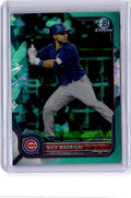 2022 Bowman Chrome Sapphire Edition #4 Nick Madrigal Aqua #/99