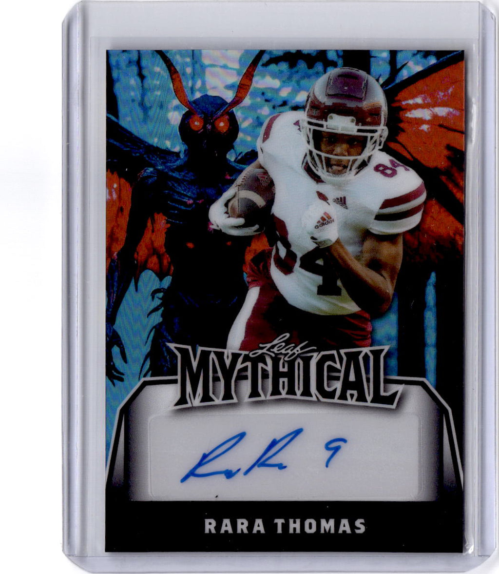 2025 Leaf Eclectic Signature Series Rara Thomas Mythical Prismatic Mothman #/1
