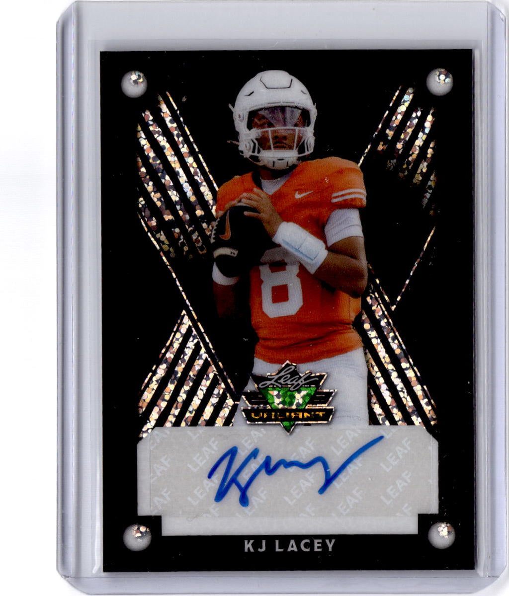 2025 Leaf Eclectic Signature Series  KJ Lacey Valiant Auto Prismatic Black #/1