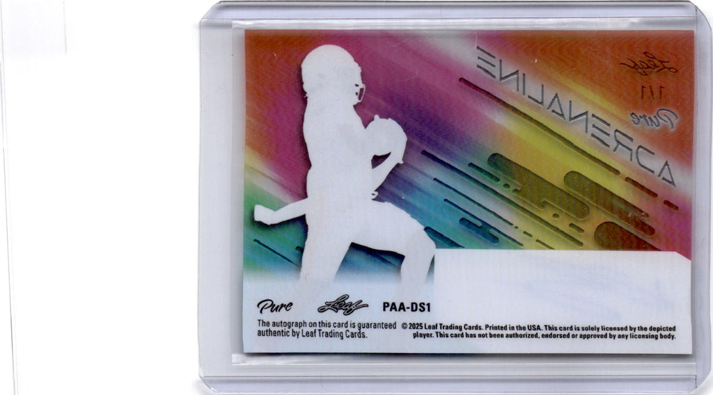2025 Leaf Eclectic Signature Dylan Sampson Pure Adrenaline Auto Prismatic 1/1