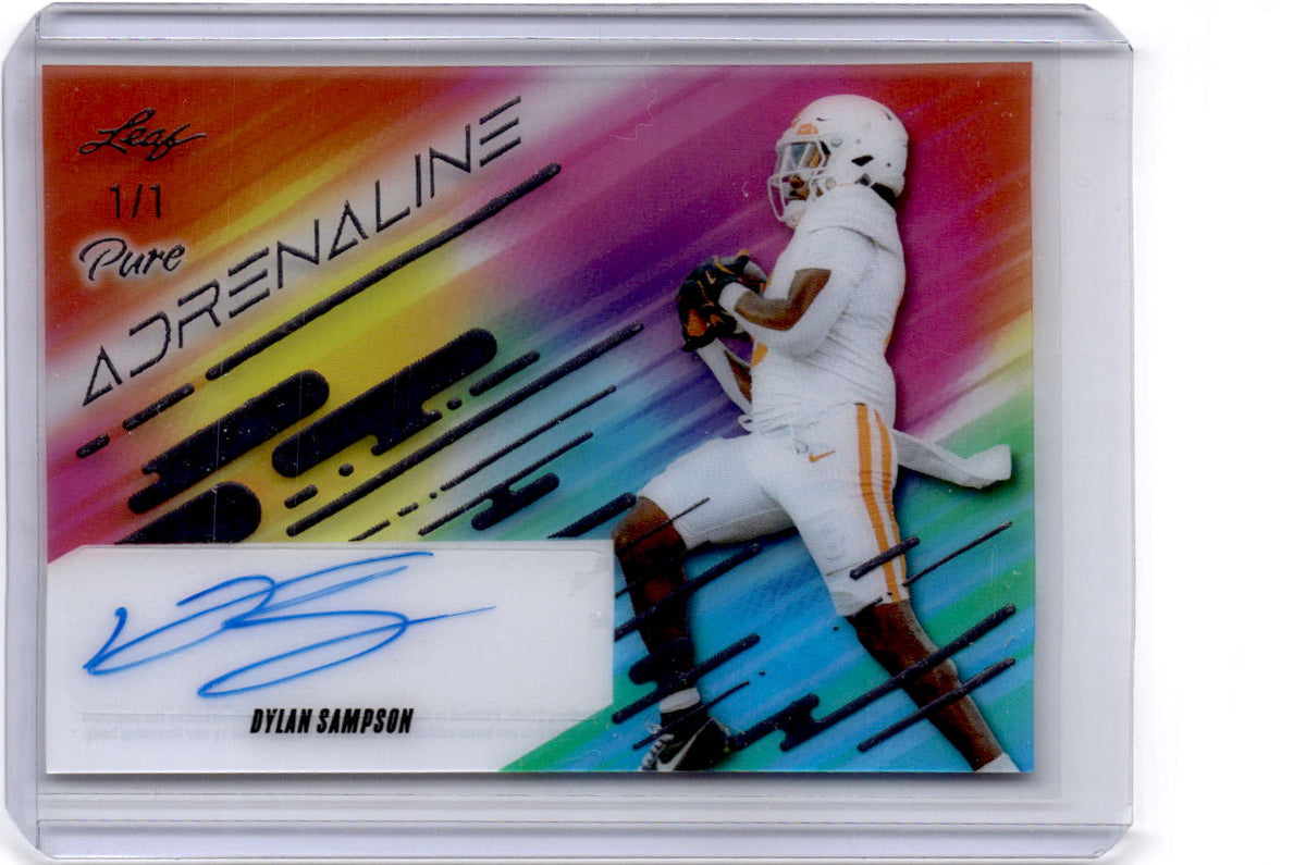 2025 Leaf Eclectic Signature Dylan Sampson Pure Adrenaline Auto Prismatic 1/1