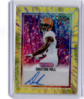 2025 Leaf Vivid #45 Daxton Hill Auto Base Laser Yellow 1/1