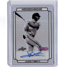 2025 Leaf Vivid #M-JT2 James Tibbs III Monochrome Silver #/10
