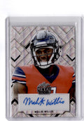 2022 Pro Set Draft #PSP-MW1 Malik Willis Portraits Crystal Silver Auto /30