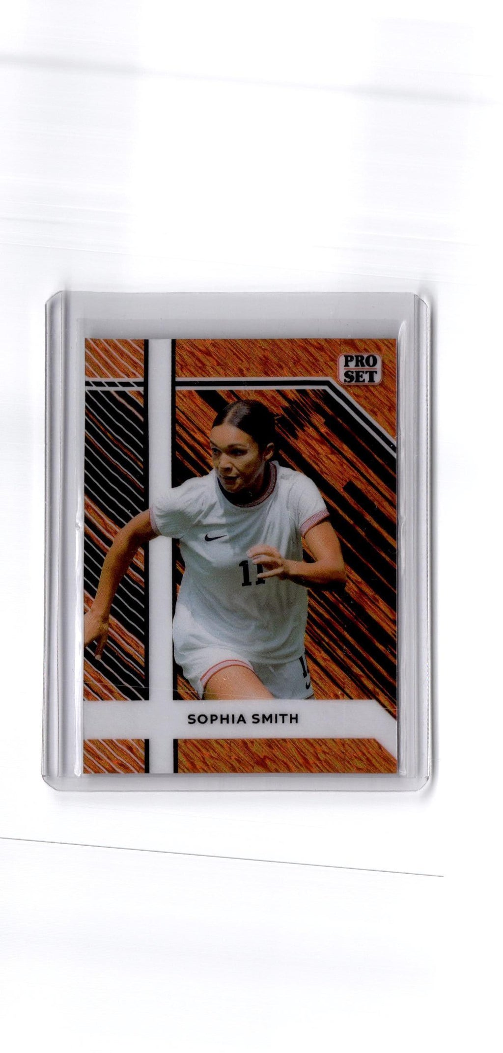 2024 Leaf Collective - Pro Set Autographs Shimmer Gold #PSA-SS2 Sophia Smith