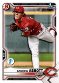 2021 Bowman Draft #BD-8 Andrew Abbott