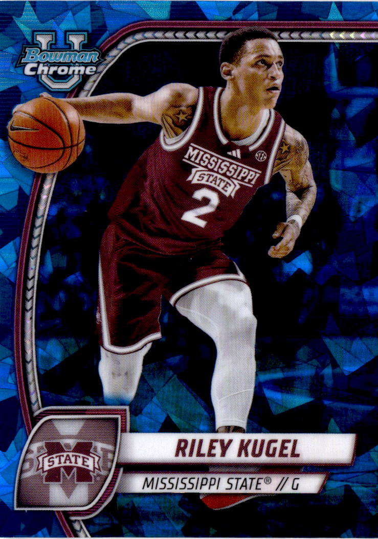 2023-24 Bowman University Chrome Sapphire #38 Riley Kugel
