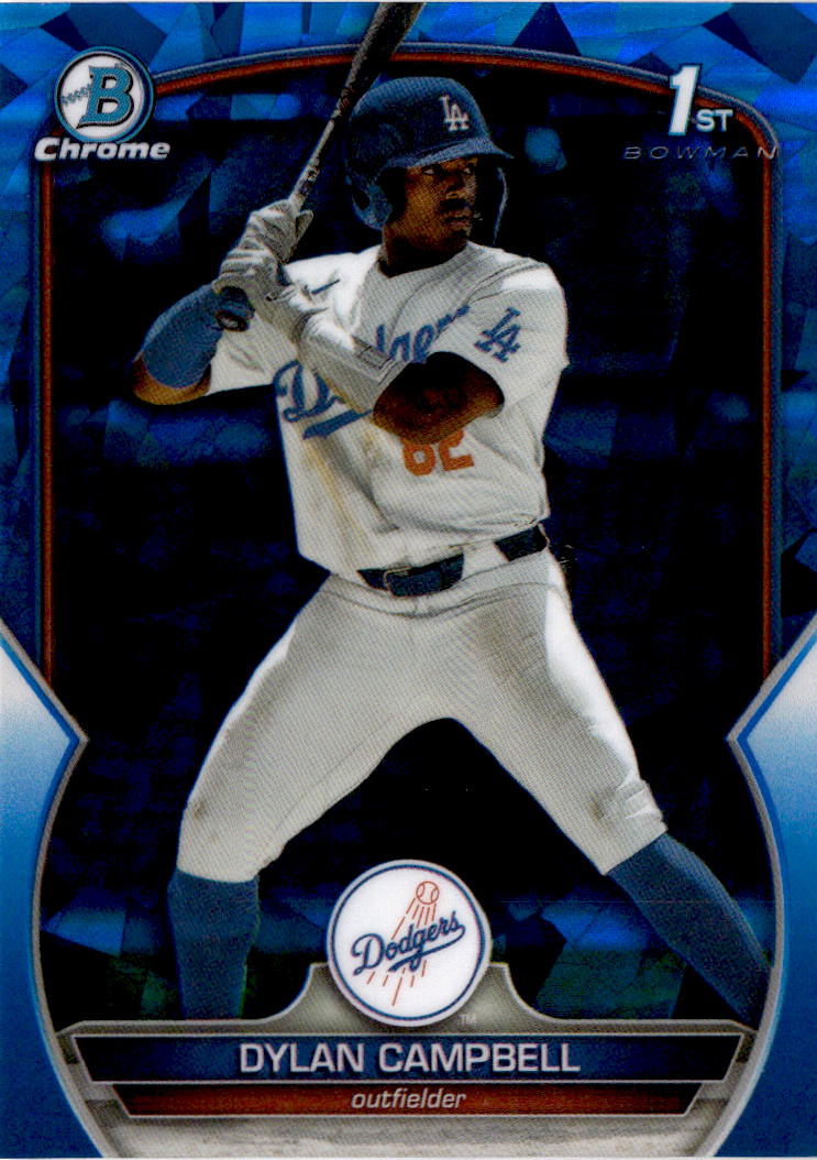 2023 Bowman Draft Sapphire Edition #BDC-181 Dylan Campbell