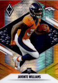 2021 Panini Phoenix #115 Javonte Williams Fire Burst