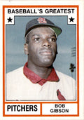 1982 TCMA Baseball's Greatest Pitchers (White Backs) #15 Bob Gibson