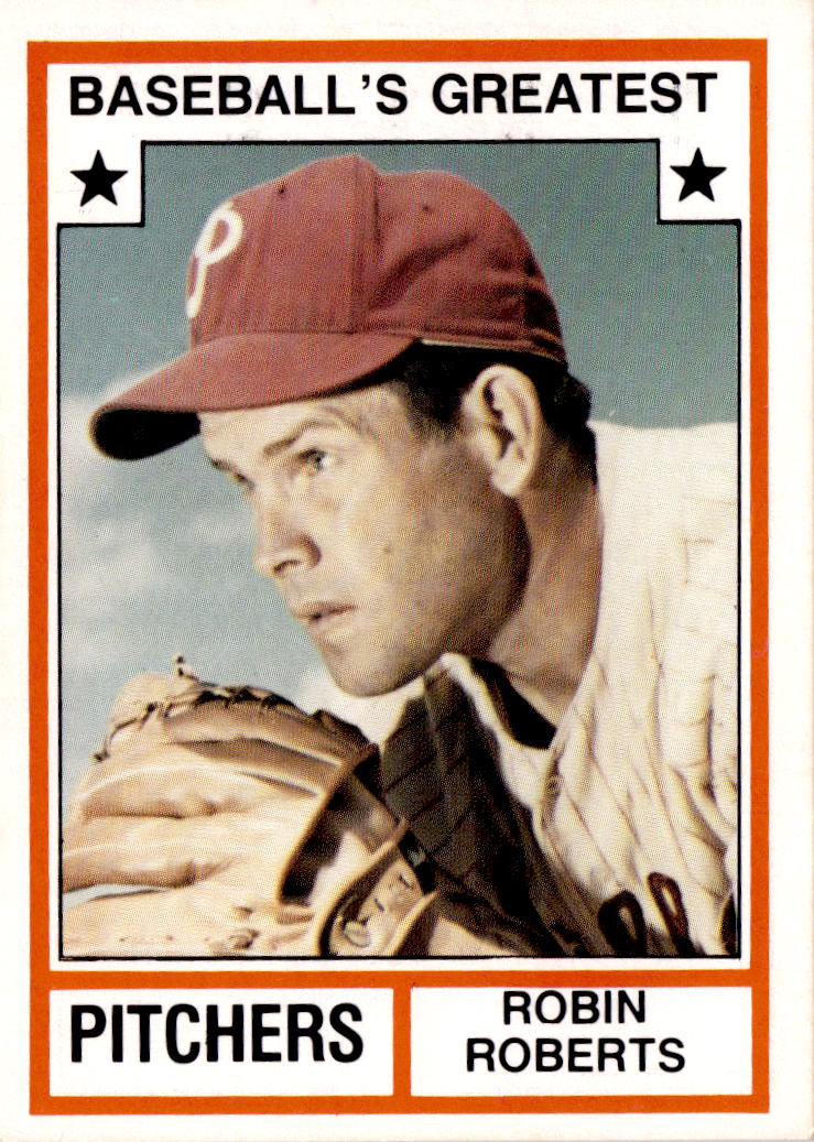 1982 TCMA Baseball's Greatest Pitchers (White Backs) #6 Robin Roberts