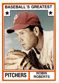 1982 TCMA Baseball's Greatest Pitchers (White Backs) #6 Robin Roberts