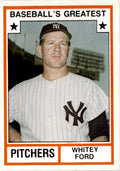 1982 TCMA Baseball's Greatest Pitchers (White Backs) #3 Whitey Ford