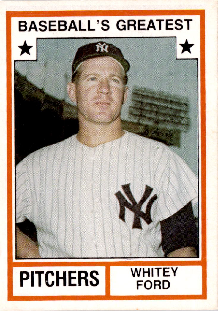 1982 TCMA Baseball's Greatest Pitchers (White Backs) #3 Whitey Ford