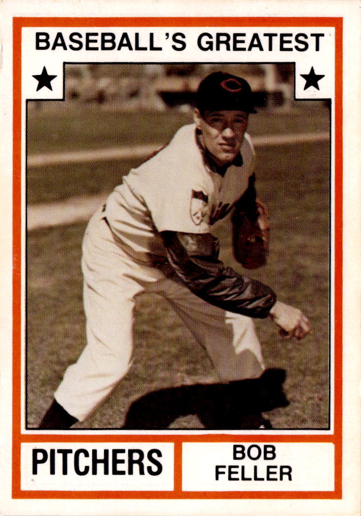 1982 TCMA Baseball's Greatest Pitchers (White Backs) #1 Bob Feller