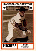 1982 TCMA Baseball's Greatest Pitchers (White Backs) #1 Bob Feller