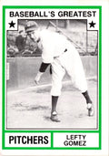 1982 TCMA Baseball's Greatest Pitchers (White Backs) #20 Lefty Gomez