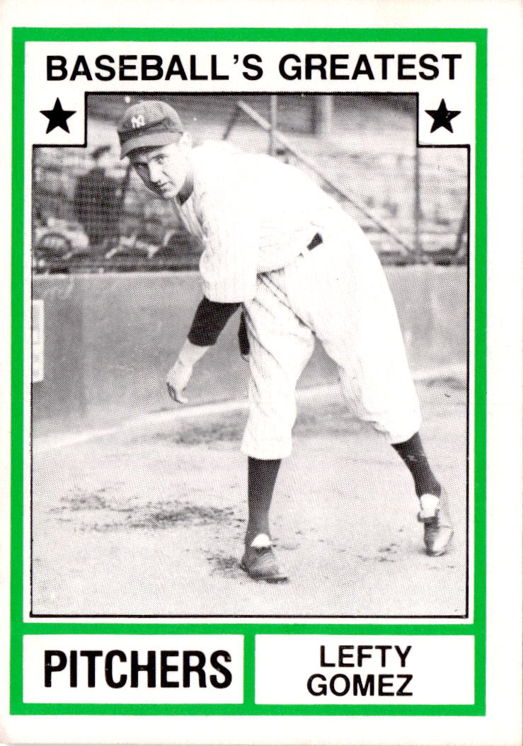 1982 TCMA Baseball's Greatest Pitchers (White Backs) #20 Lefty Gomez