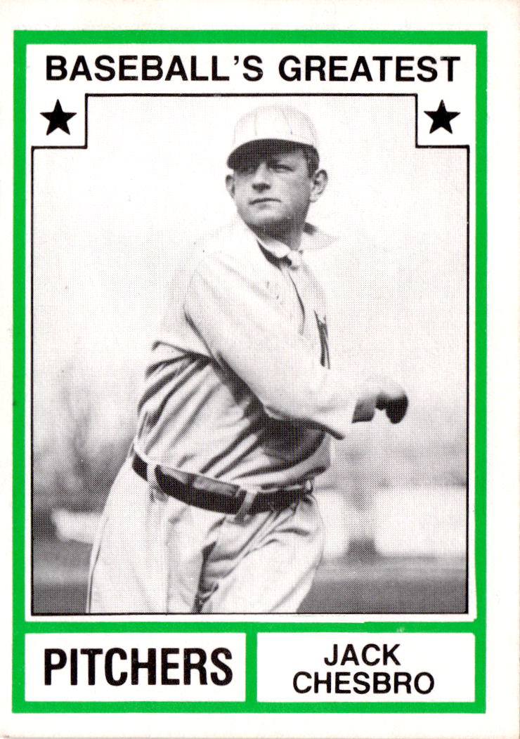 1982 TCMA Baseball's Greatest Pitchers (White Backs) #19 Jack Chesbro
