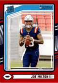 2024 Donruss #319 Joe Milton III Press Proof Red