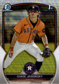 2023 Bowman Draft #BDC-45 Chase Jaworsky Chrome Refractor