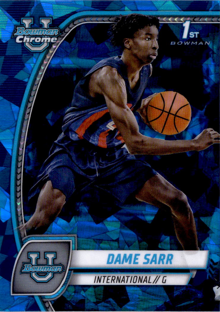 2024-25 Bowman University Chrome Sapphire #17 Dame Sarr