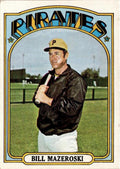 1972 Topps #760 Bill Mazeroski