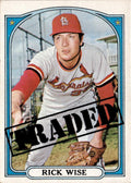 1972 Topps #756 Rick Wise