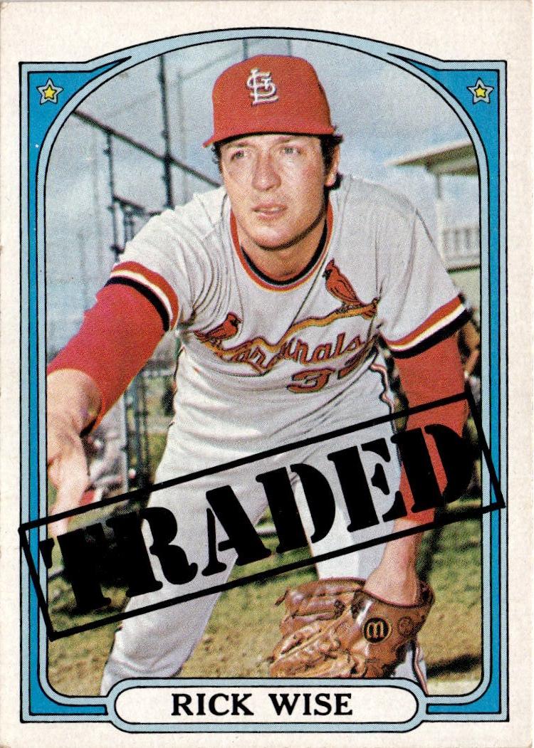 1972 Topps #756 Rick Wise