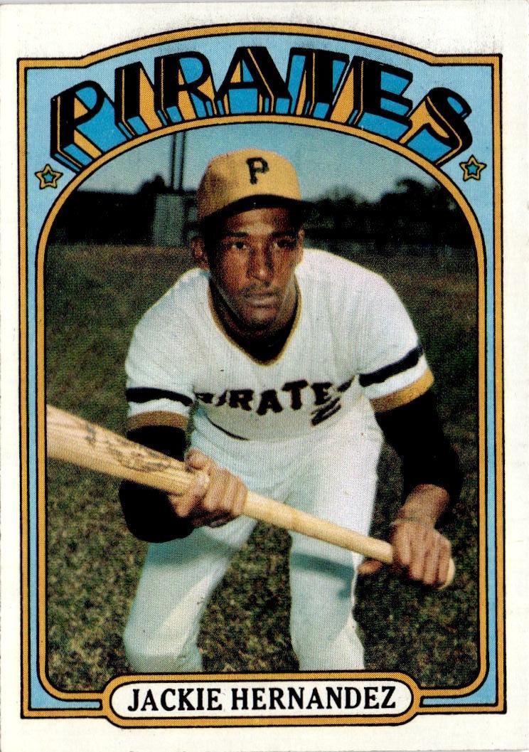 1972 Topps #502 Jackie Hernandez