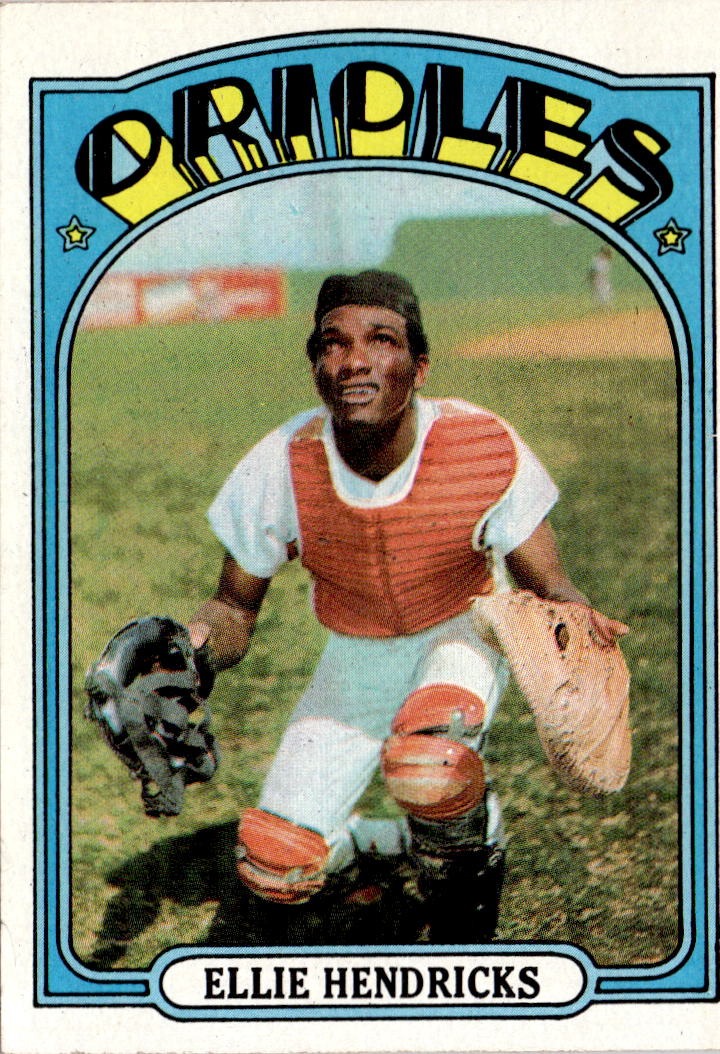 1972 Topps #508 Ellie Hendricks