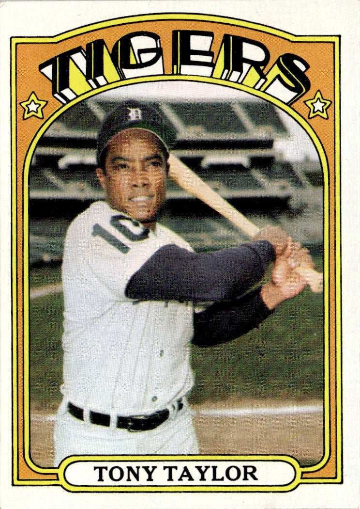 1972 Topps #511 Tony Taylor
