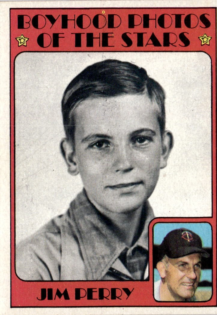 1972 Topps #497 Jim Perry