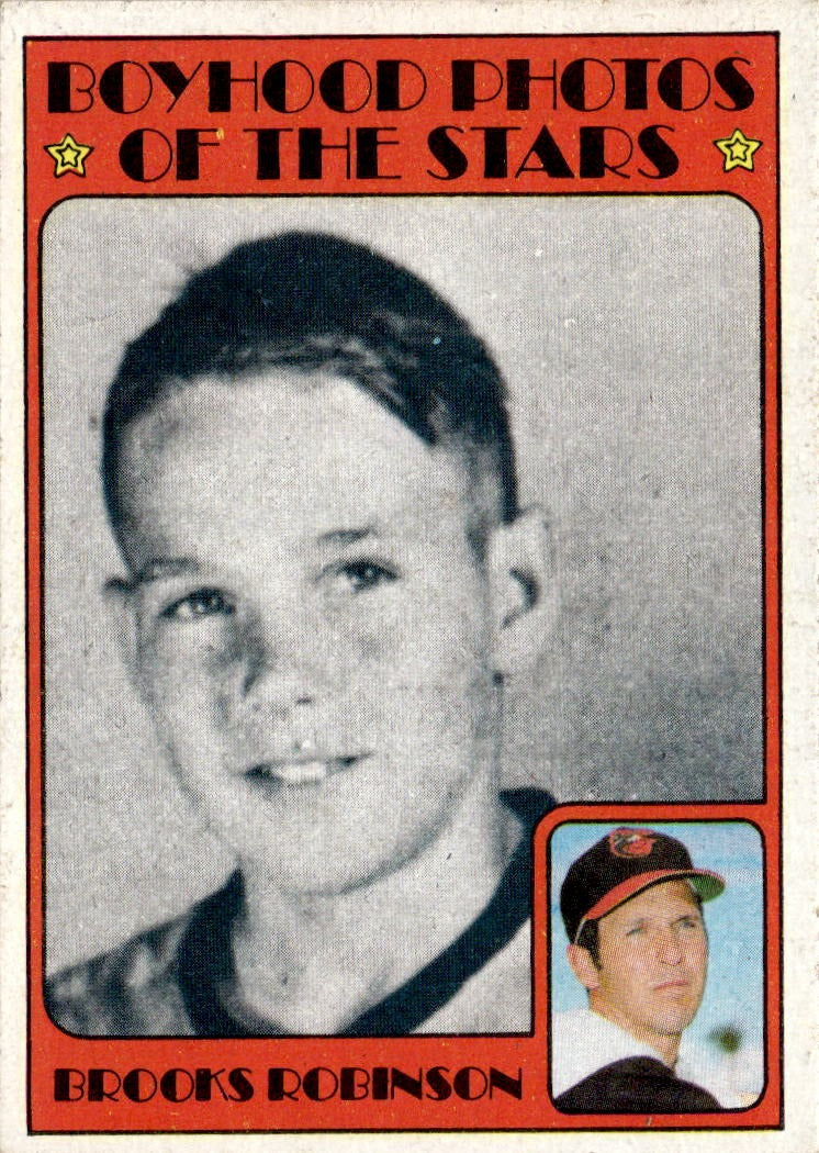 1972 Topps #498 Brooks Robinson