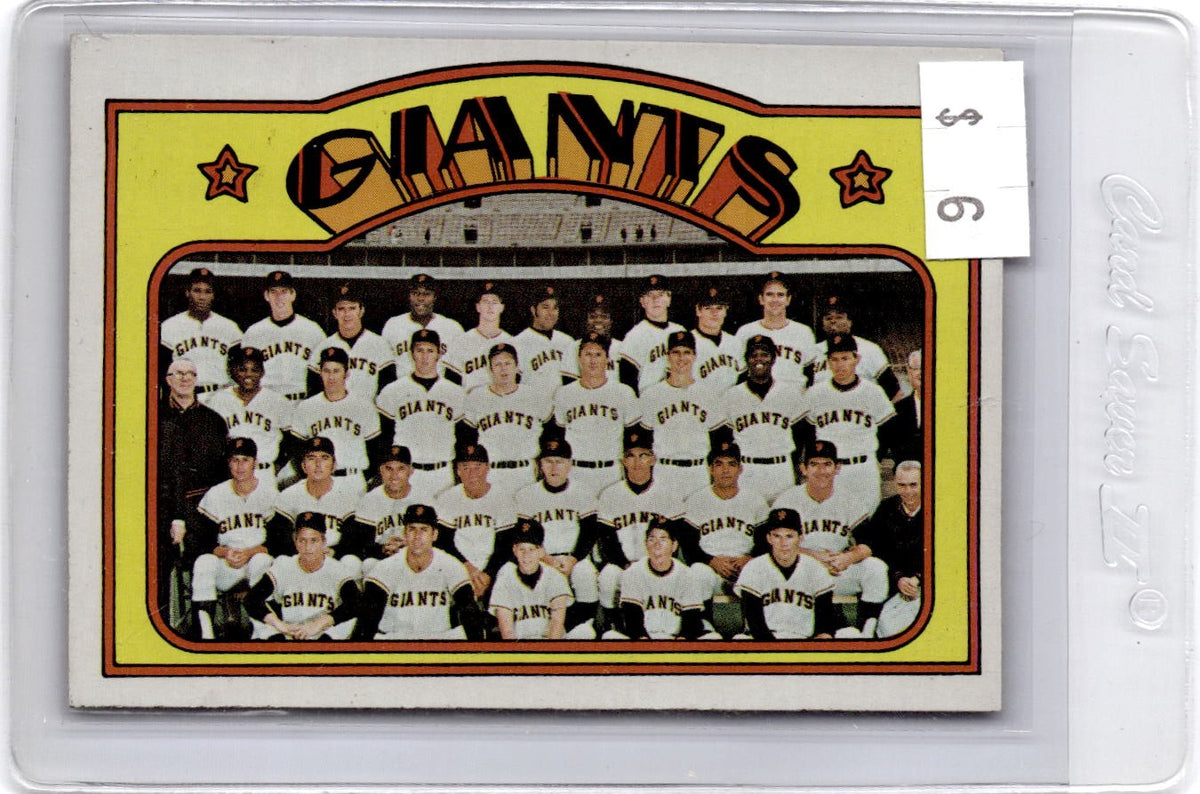 1972 Topps #771 San Francisco Giants