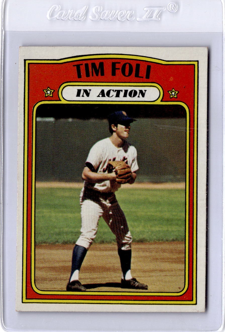 1972 Topps #708 Tim Foli