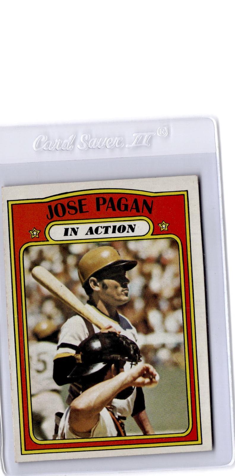1972 Topps #702 Jose Pagan