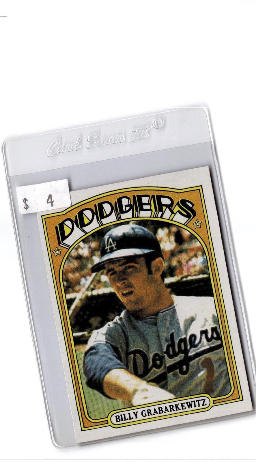 1972 Topps #578 Billy Grabarkewitz