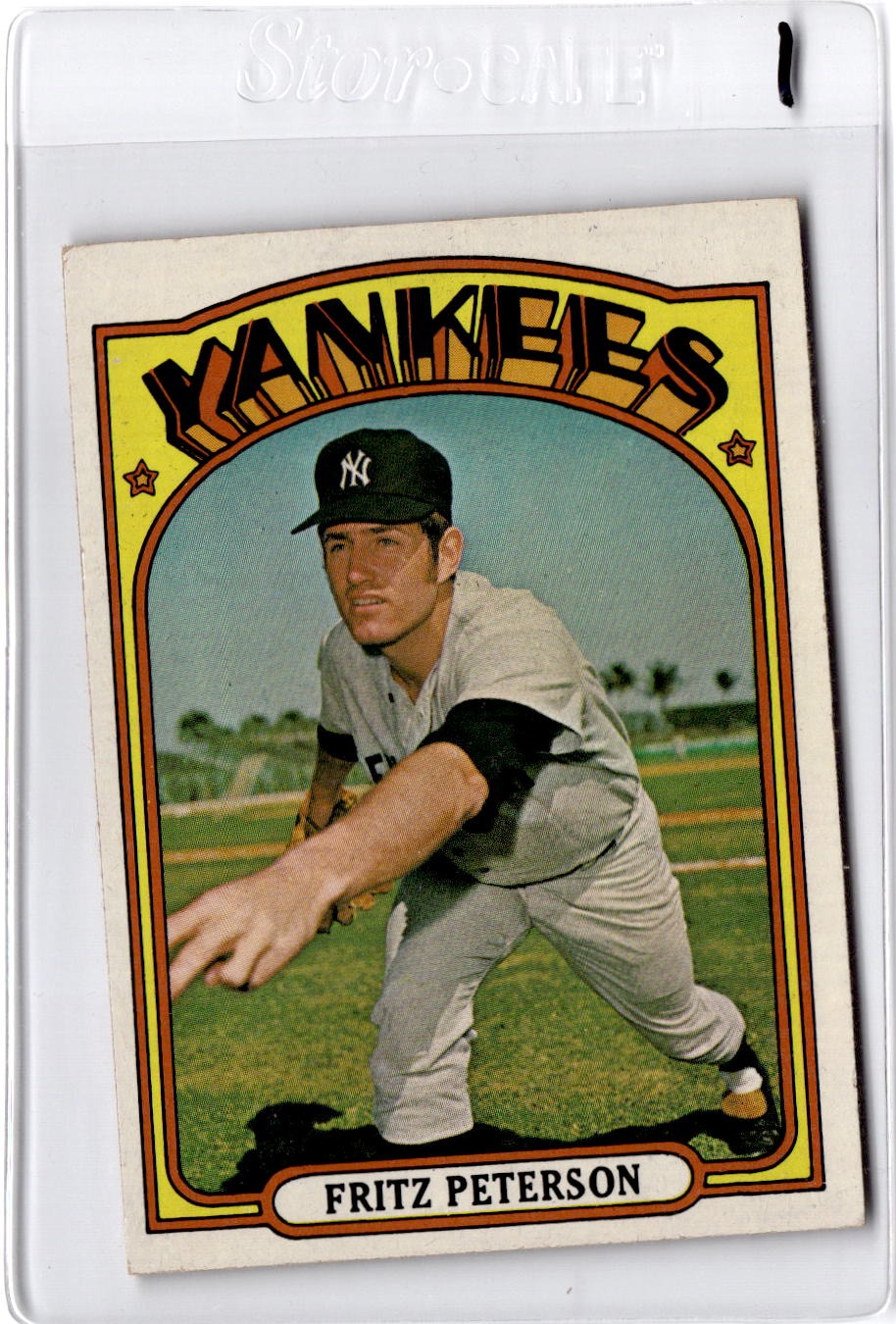 1972 Topps #573 Fritz Peterson