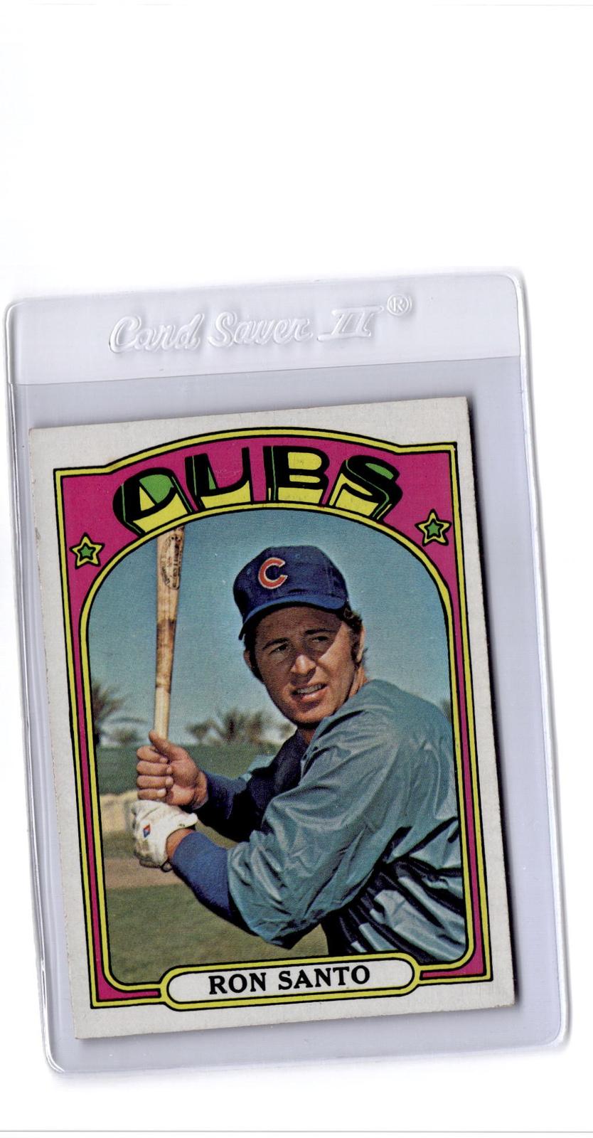 1972 Topps #555 Ron Santo