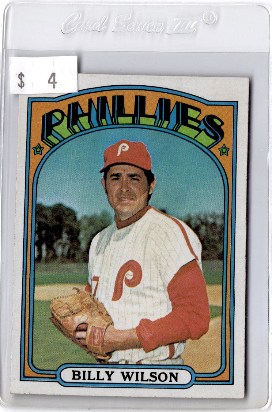 1972 Topps #587 Billy Wilson