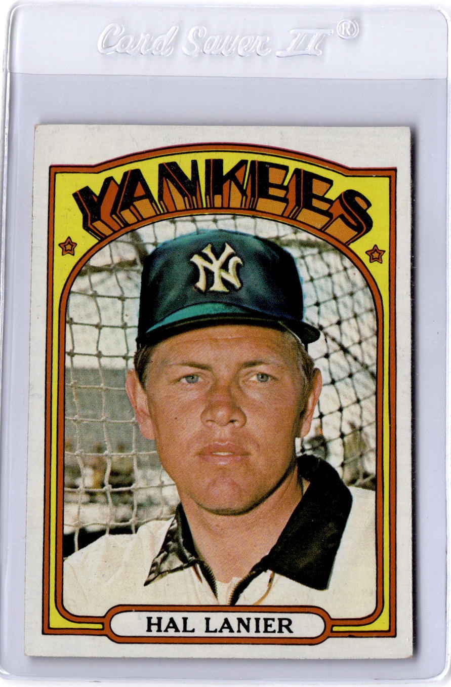 1972 Topps #589 Hal Lanier