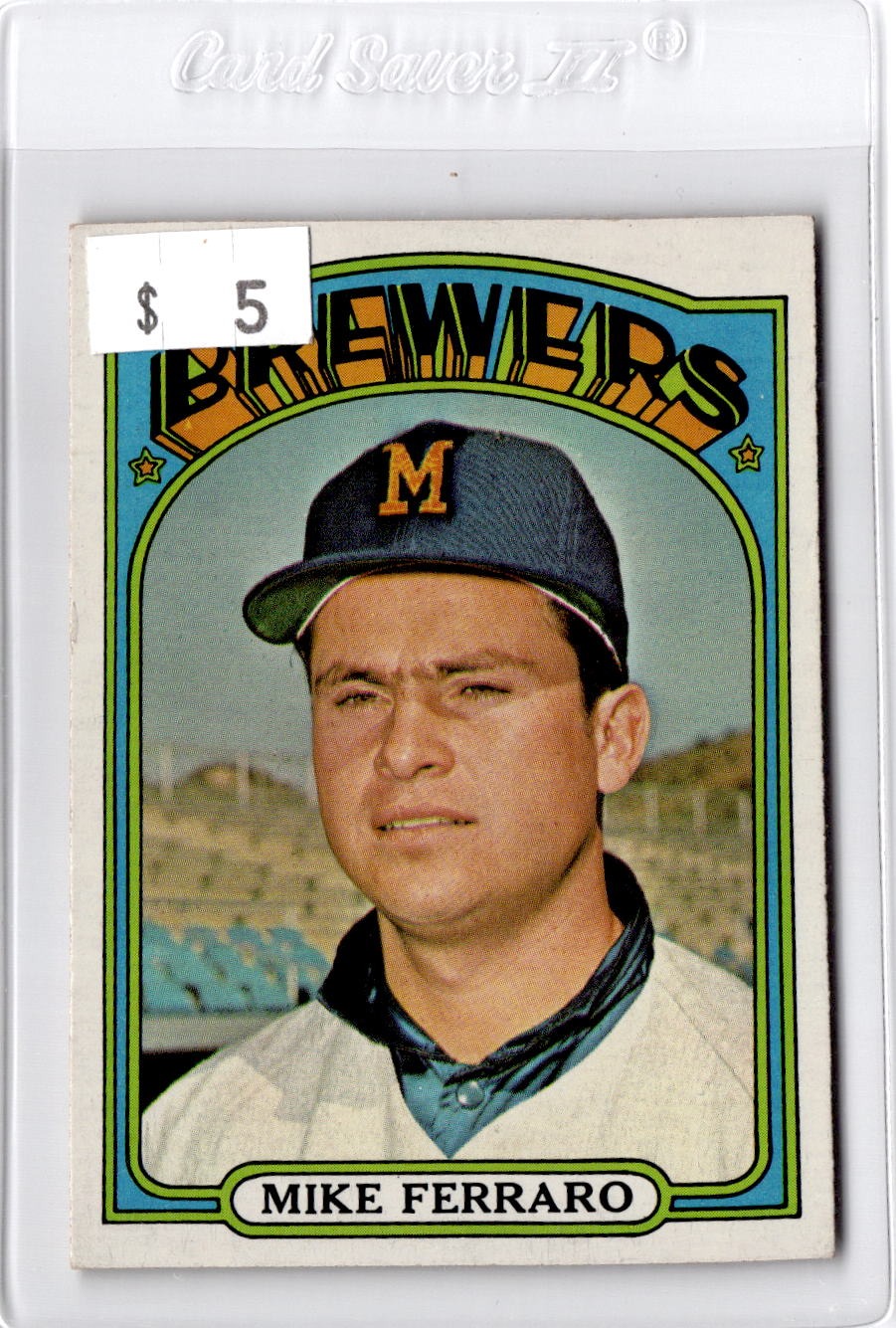 1972 Topps #613 Mike Ferraro