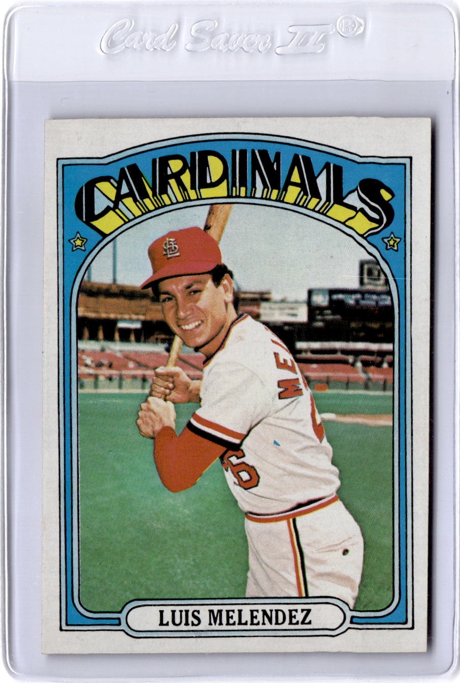 1972 Topps #606 Luis Melendez